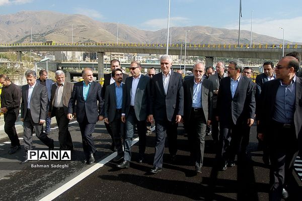 افتتاح بخش شمالی بزرگراه شهید صیاد شیرازی