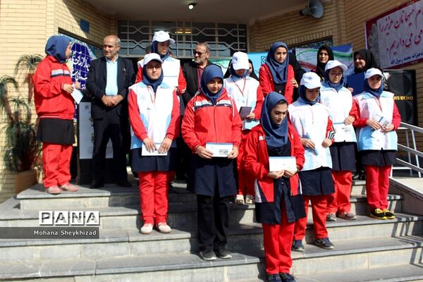 مراسم هفته بیمه سلامت و تربیت بدنی در مدارس آذربایجان شرقی