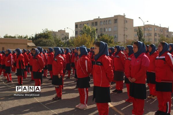 مراسم هفته بیمه سلامت و تربیت بدنی در مدارس آذربایجان شرقی