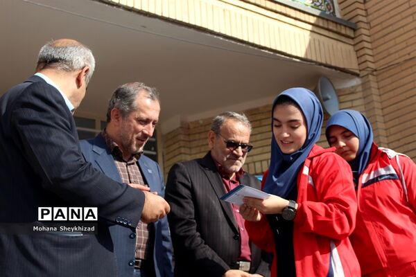 مراسم هفته بیمه سلامت و تربیت بدنی در مدارس آذربایجان شرقی