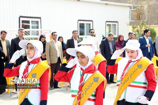 مراسم افتتاح نمازخانه در دبستان علامه حلی بیرجند