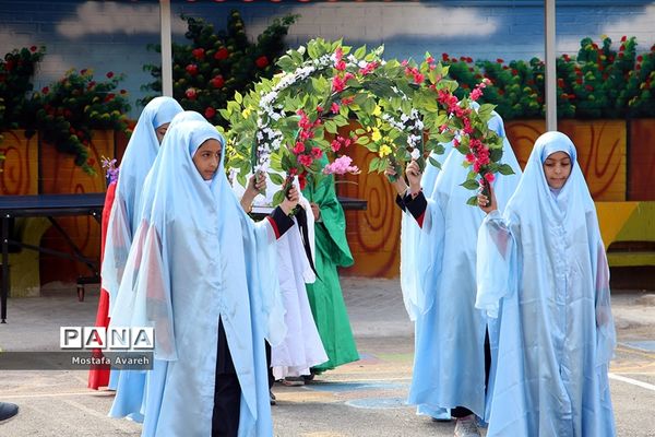 مراسم افتتاح نمازخانه در دبستان علامه حلی بیرجند