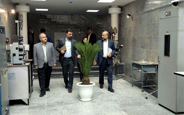 بازدید رئیس سازمان سینمایی از ساختمان جدید فیلمخانه ملی ایران