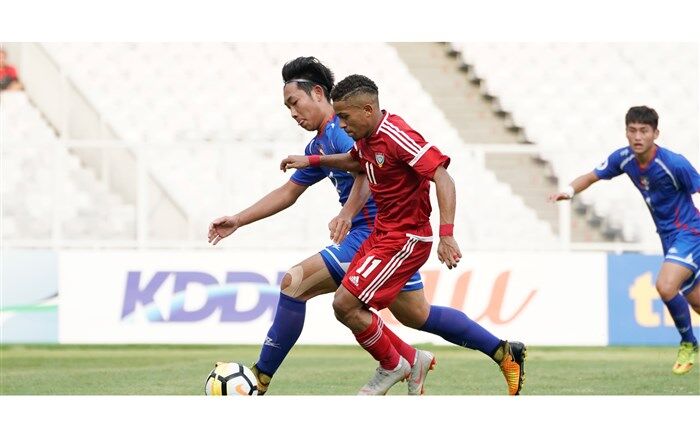 فوتبال قهرمانی جوانان آسیا؛ امارات به یک قدمی صعود رسید