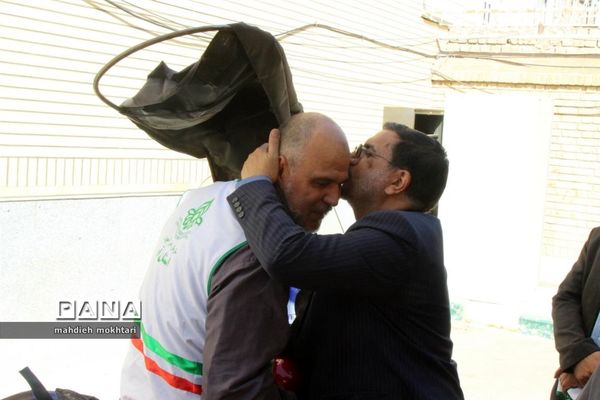 رکوردار کشوری و جهانی با دوچرخه عازم پیاده روی اربعین شد