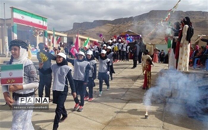 زنگ المپیاد ورزشی در مدارس مناطق زلزله‌زده کرمانشاه نواخته شد