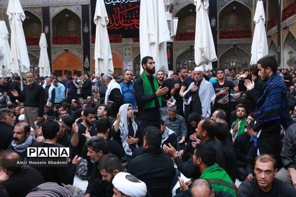 حرم حضرت علی (ع) در نجف اشرف میزبان زائران اربعین حسینی