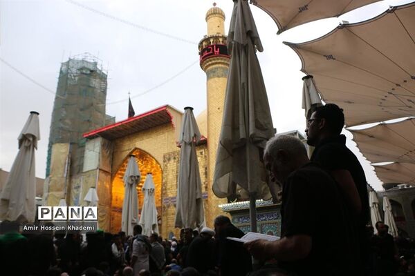 حرم حضرت علی (ع) در نجف اشرف میزبان زائران اربعین حسینی