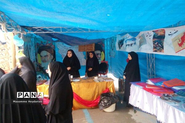 یادواره شهدا در دبیرستان شاهد نجابت شهرستان بجنورد با حضور مسئولان آموزش پرورش خراسان شمالی