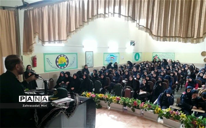 برگزاری مراسم اربعین درواحد های آموزشی شهرری