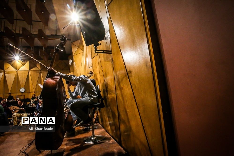 تمرین ارکستر ملی ایران