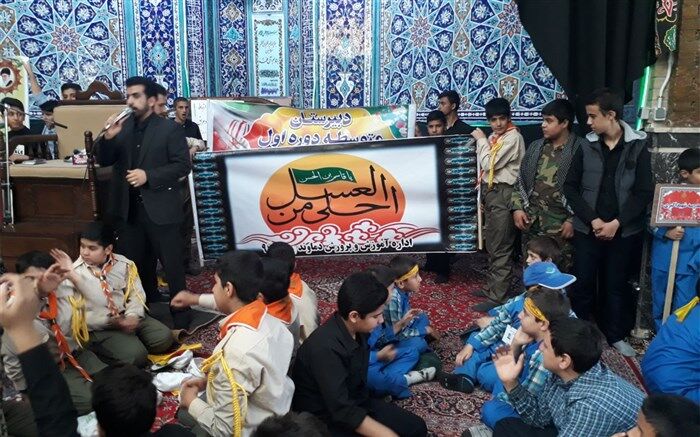 سوگواره احلی من العسل در دماوند برگزار شد