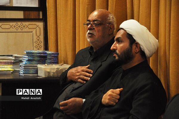 مراسم صبح اربعین در مجتمع ابن حسام بیرجند