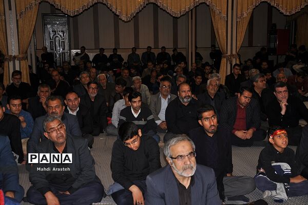 مراسم شب اربعین در مجتمع ابن حسام بیرجند