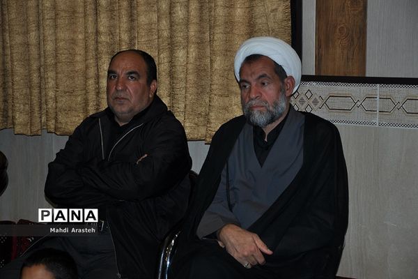 مراسم شب اربعین در مجتمع ابن حسام بیرجند