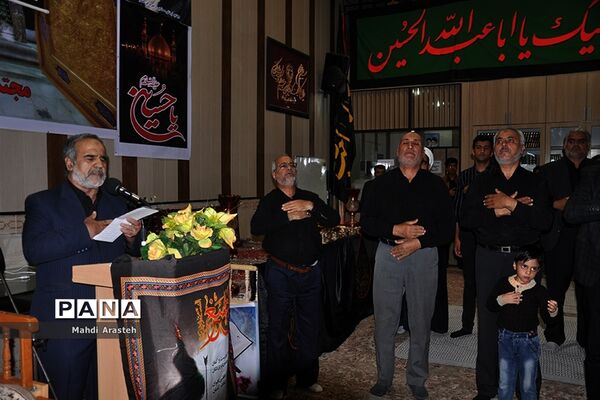 مراسم شب اربعین در مجتمع ابن حسام بیرجند