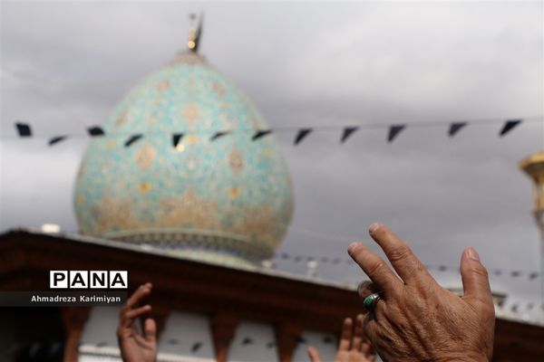 برگزاری مراسم عزاداری اربعین حسینی در شاهچراغ