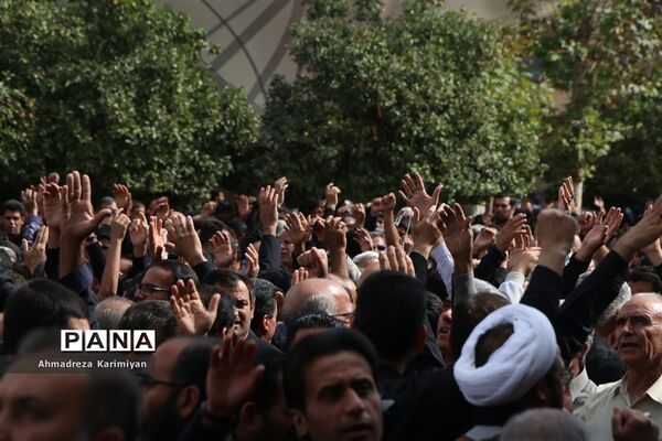 برگزاری مراسم عزاداری اربعین حسینی در شاهچراغ