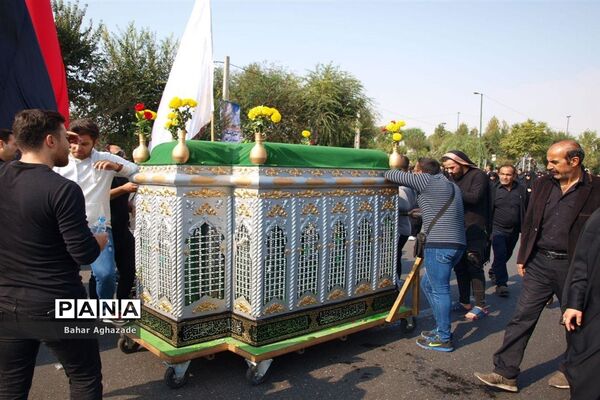 حماسه باشکوه اربعین حسینی در فشافویه