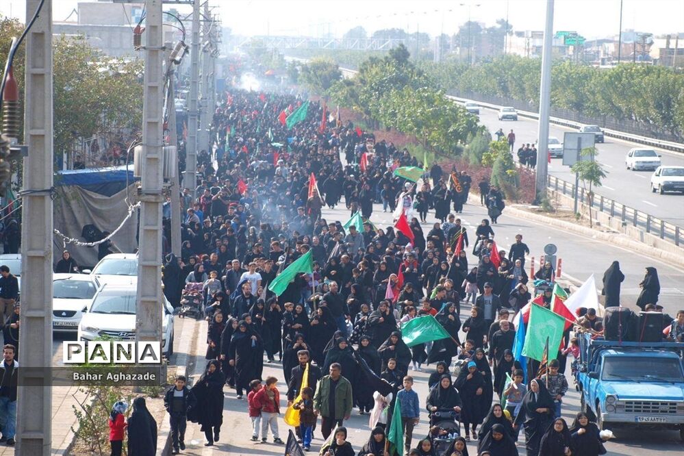 حماسه باشکوه اربعین حسینی در فشافویه
