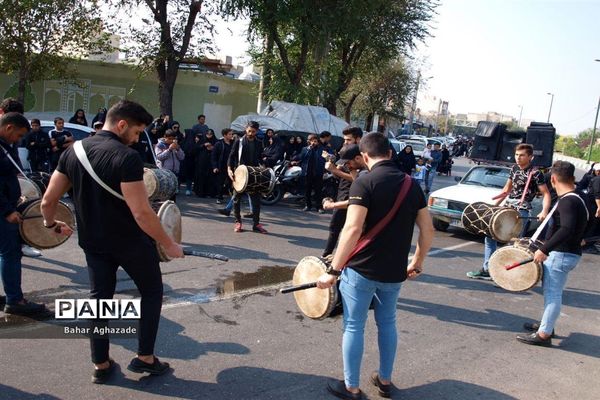 حماسه باشکوه اربعین حسینی در فشافویه