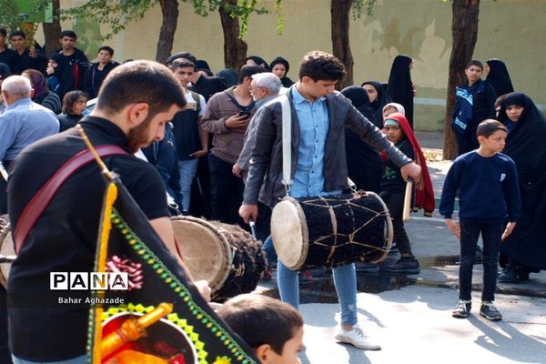 حماسه باشکوه اربعین حسینی در فشافویه