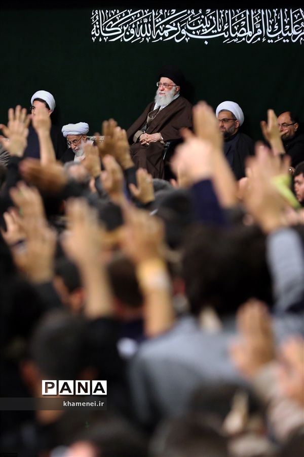 مراسم عزاداری اربعین سیدالشهدا(ع) با حضور هیئت‌های دانشجویی در حسینیه امام خمینی