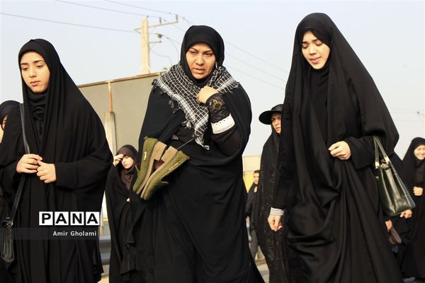 پیاده‌روی جاماندگان اربعین حسینی در تهران - ۲