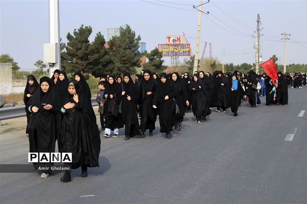 پیاده‌روی جاماندگان اربعین حسینی در تهران - ۲