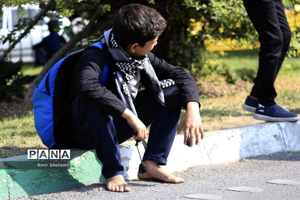 پیاده‌روی جاماندگان اربعین حسینی در تهران - ۲