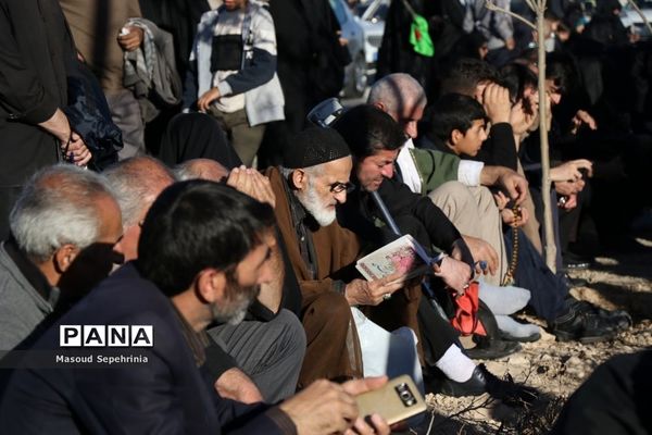 پیاده‌روی جاماندگان کربلا از مصلی تا وادی رحمت تبریز