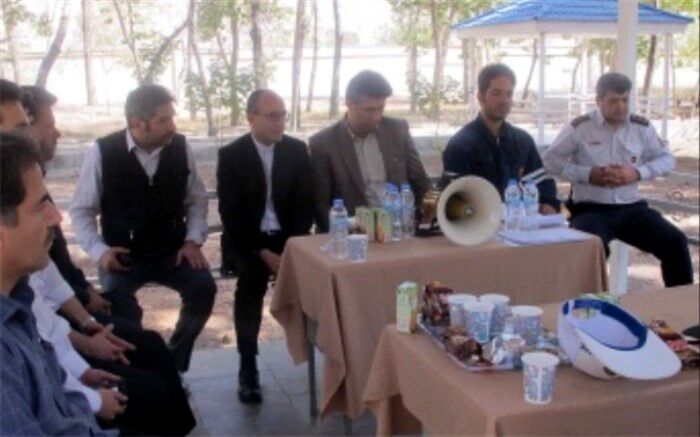 برگزاری مانورعملیاتی آتش سوزی و انفجار در شهرری