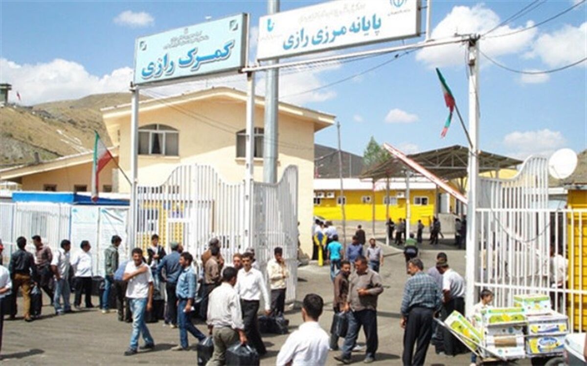 ترافیک در ورودی مهران سنگین است
