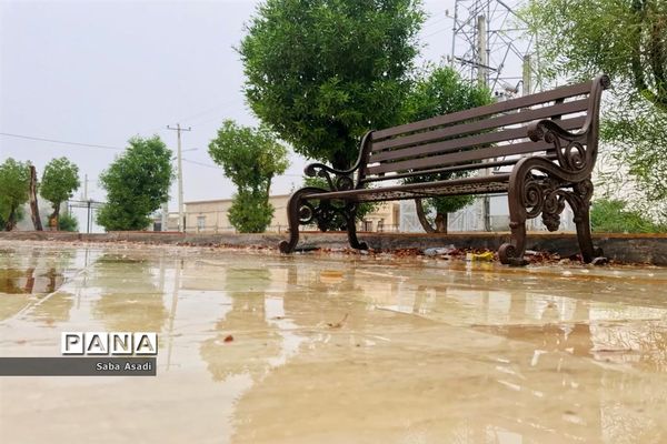 بارش نخستین باران پاییزی در گله دار