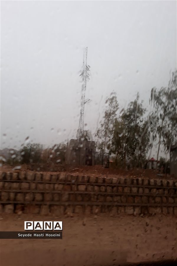 طراوت باران پاییزی در گله دار