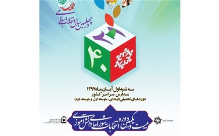بیست و یکمین دوره انتخابات شورای دانش آموزی در بیش از 3 هزار آموزشگاه  شهرستانهای استان تهران برگزار خواهد شد