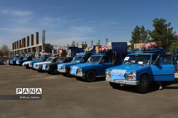 اعزام کاروان تجهیزات ورزشی اهدایی به مدارس مناطق محروم فارس