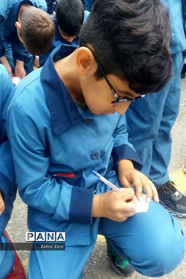 انتخابات شورای دانش‌آموزی در دبستان انقلاب اسلامی محمودآباد
