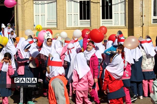 برگزاری المپیاد ورزشی درون مدرسه ای دبستان دخترانه  غیرانتفاعی پویا  ـ یاسوج