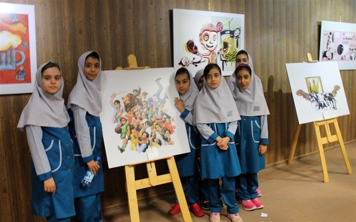 نمایشگاه تصویرگری دوسالانه براتیسلاوا در اهواز گشایش یافت