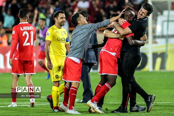 دیدار تیم های فوتبال پرسپولیس و السد قطر