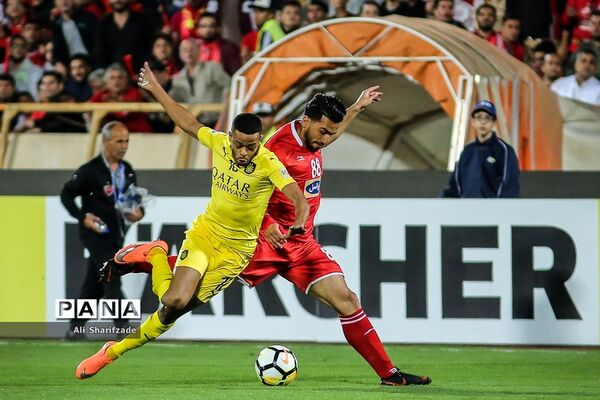 دیدار تیم های فوتبال پرسپولیس و السد قطر