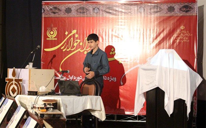 ساخت دیسک برقی سفالگری توسط دانش آموز بهاری