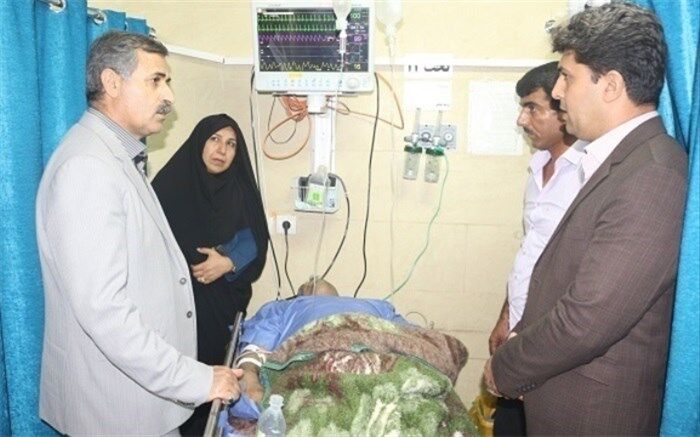 وضعیت عمومی معلم فداکار آب‌پخشی مطلوب است