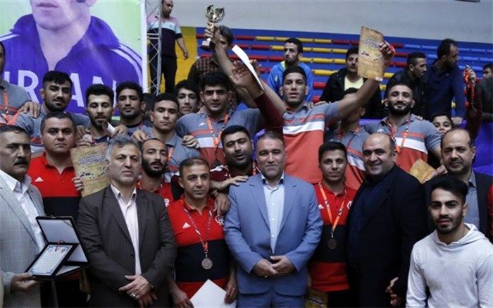 بیمه رازی قهرمان لیگ برتر کشتی آزاد شد