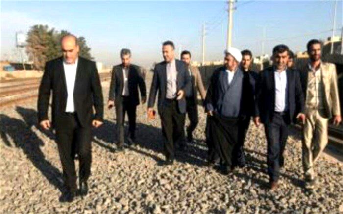 بازدید مدیر کل راه آهن استان تهران از پروژه های عمرانی قرچک