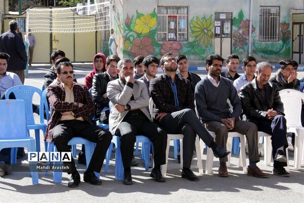 مراسم عزاداری و تعزیه خوانی در هنرستان البرز خراسان جنوبی