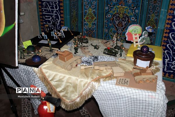 مراسم صبگاه مشترک پدافند غیر عامل در چهاردانگه