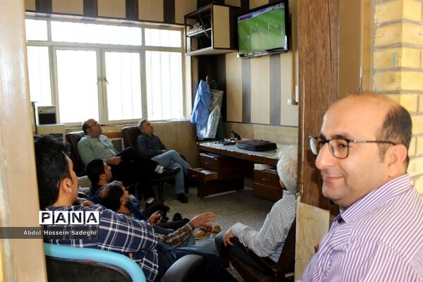 پخش بازی فوتبال در مدارس و ادارات آموزش و پرورش استان بوشهر