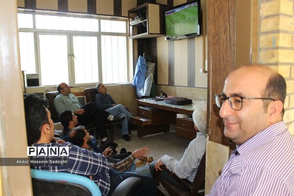 پخش بازی فوتبال در مدارس و ادارات آموزش و پرورش استان بوشهر